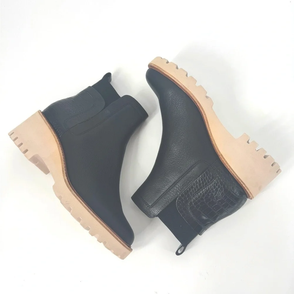 Dolce Vita Rielle Chelsea Boot Black Leather